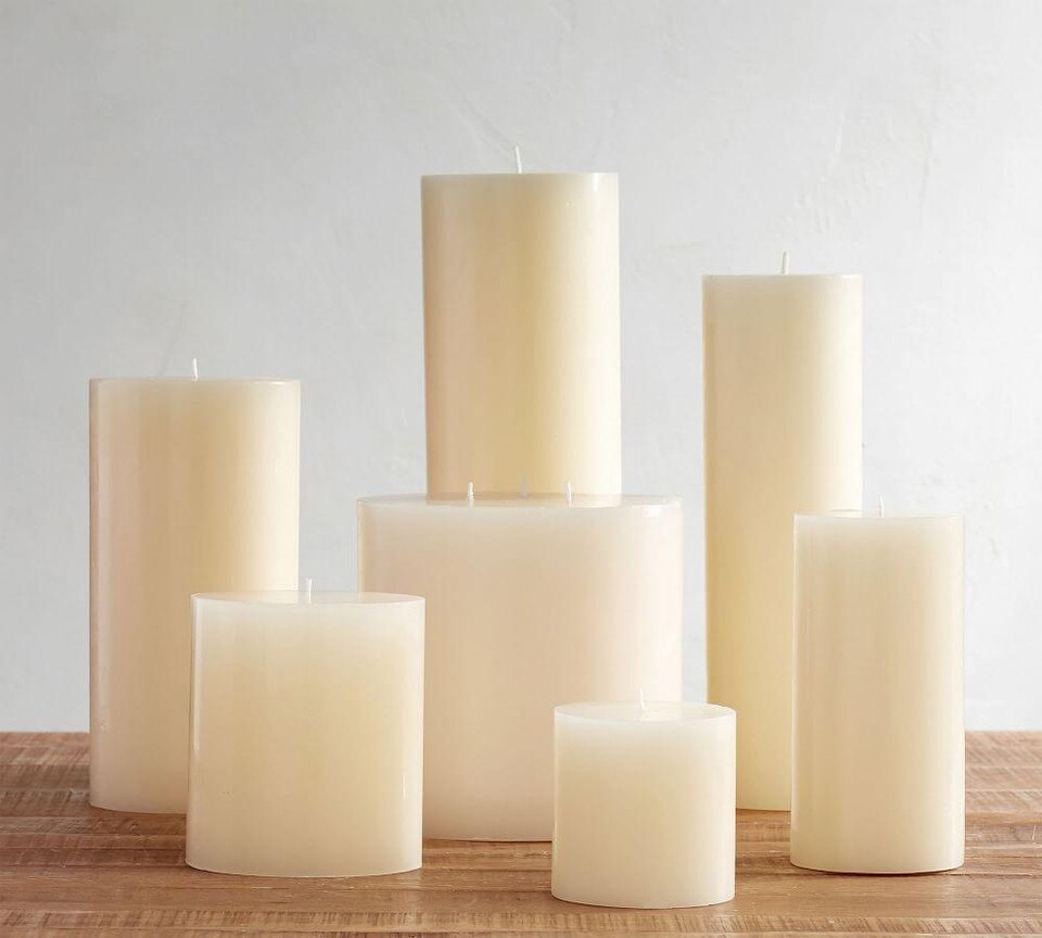 PB Pillar Candle Pottery Barn Australia